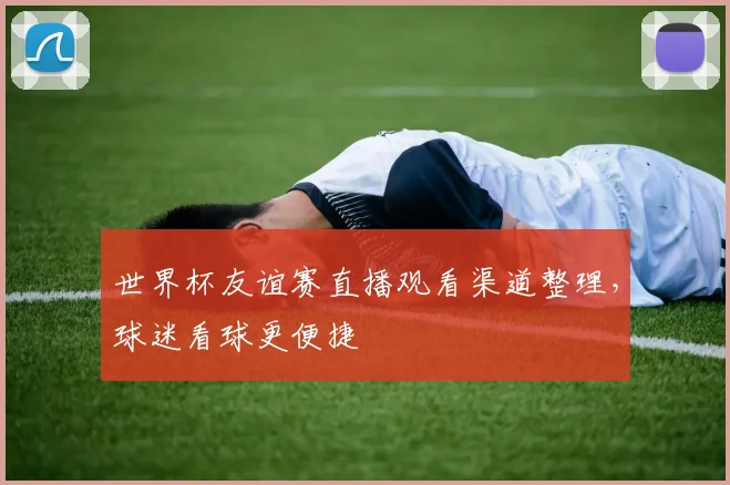 世界杯友谊赛直播观看渠道整理，球迷看球更便捷
